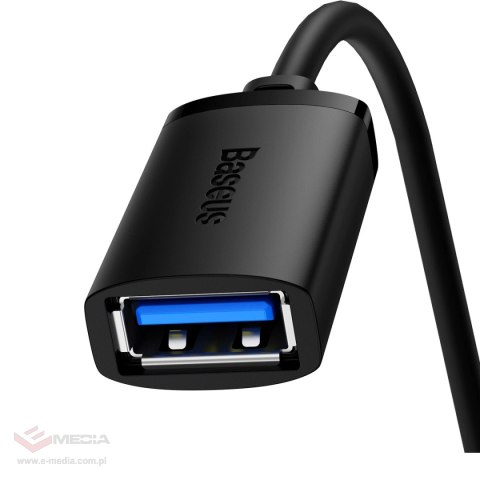 Przedłużacz kabel USB 3.0 3m Baseus AirJoy Series - czarny