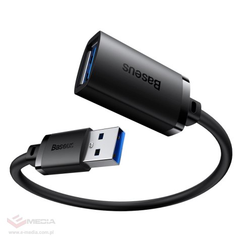 Przedłużacz kabel USB 3.0 3m Baseus AirJoy Series - czarny