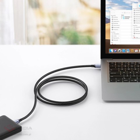 Ugreen kabel przewód USB - USB 3.0 5Gb/s 0.5m szary (US373)