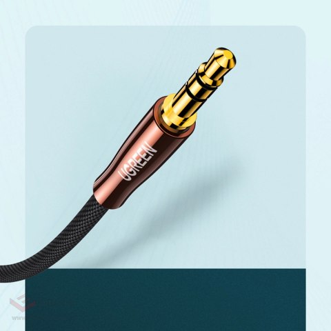 Ugreen kabel przewód audio 3,5 mm mini jack (męski) - 2RCA (męski) 2m miedziany (AV170)