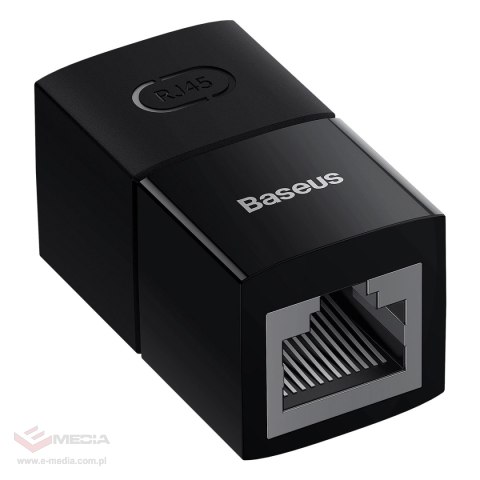 Złączka sieciowa łącznik kabli Ethernet RJ-45 Baseus AirJoy Series 10 szt. - czarna