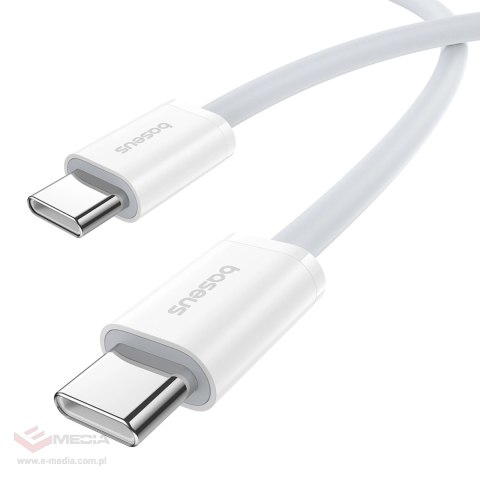 Kabel Baseus Superior Series ll USB-C - USB-C 30W 480Mb/s 2m - biały