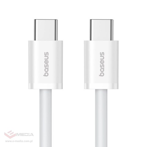 Kabel Baseus Superior Series ll USB-C - USB-C 30W 480Mb/s 2m - biały