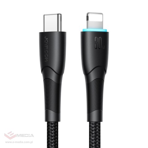 Kabel Joyroom Starry Series SA32-CL3 30W USB-C / Lightning 1m - czarny