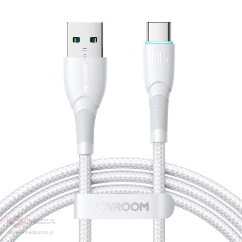 Kabel Joyroom Starry series SA32-AC6 100W USB-A / USB-C 1m - biały