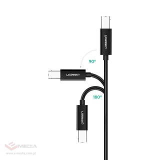 Kabel Ugreen US241 USB-C 2.0 - USB-B 1 m - czarny