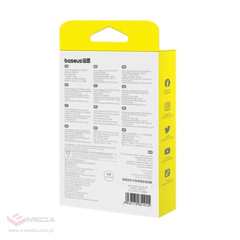 Karta sieciowa USB Baseus BS-OH169 300Mb/s - czarna