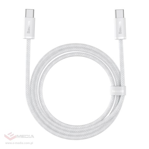 Kabel Baseus Dynamic Series USB-C / USB-C 100W 2 m - biały