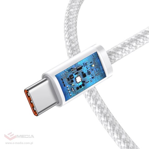 Kabel Baseus Dynamic Series USB-C / USB-C 100W 2 m - biały