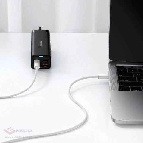 Kabel Baseus Dynamic Series USB-C / USB-C 100W 2 m - biały