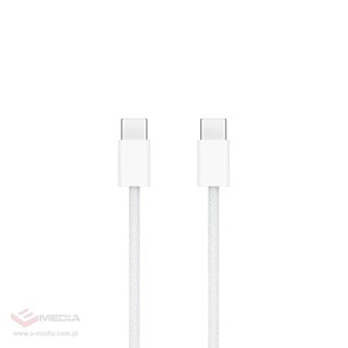 Kabel USB-C - USB-C Apple MQKJ3ZM/A 60W 1m - biały