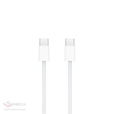 Kabel USB-C - USB-C Apple MQKJ3ZM/A 60W 1m - biały