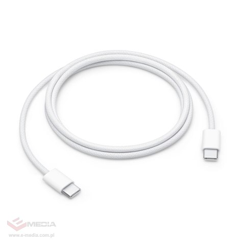 Kabel USB-C - USB-C Apple MQKJ3ZM/A 60W 1m - biały