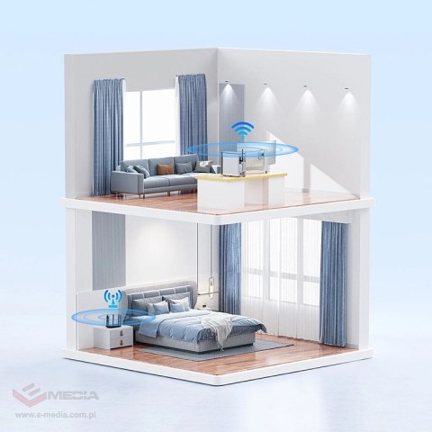 Karta sieciowa USB Baseus BS-OH172 300Mb/s - czarna