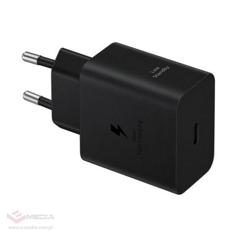 Ładowarka sieciowa Samsung EP-T4511XBEGEU 45W 4.05A 1x USB-C - czarna + kabel USB-C