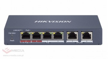 SWITCH POE HIKVISION DS-3E1106HP-EI