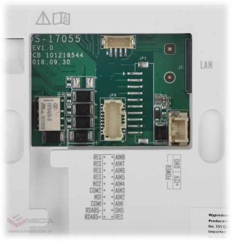 PANEL WEWNĘTRZNY Wi-Fi / IP DS-KH6320-WTE1-W Hikvision