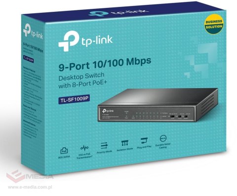 SWITCH TP-LINK TL-SF1009P