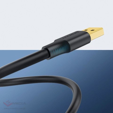 Kabel Ugreen US128 10371 USB-A 3.0 / USB-A 3.0 5Gb/s 2m - czarny