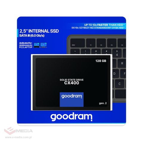 Dysk SSD Goodram 128 GB CX400