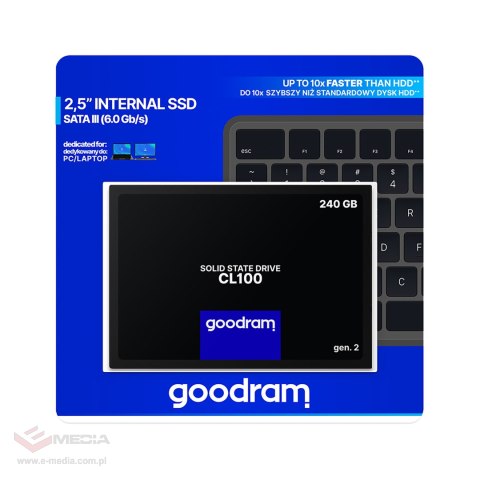 Dysk SSD Goodram 240 GB CL100