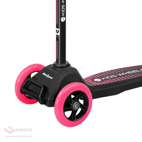 Hulajnoga trójkołowa REBEL KIDS WHEELS PINK