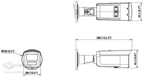 KAMERA IP HIKVISION DS-2CD2T43G2-2LI(4mm)