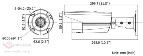 KAMERA IP HIKVISION DS-2CD2T43G2-4LI(4mm)