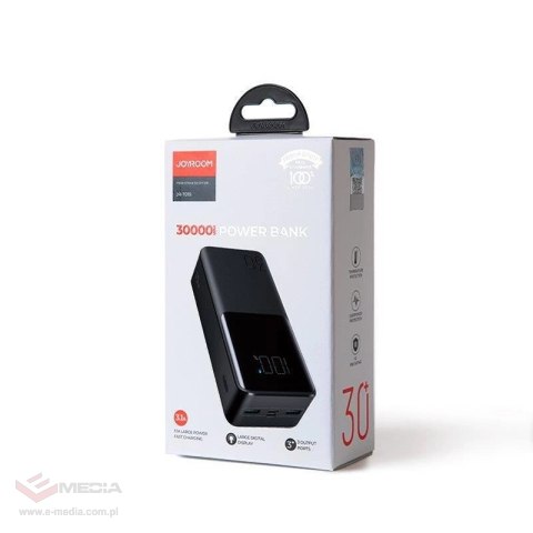 Joyroom powerbank 30000mAh 15W czarny (JR-T015)