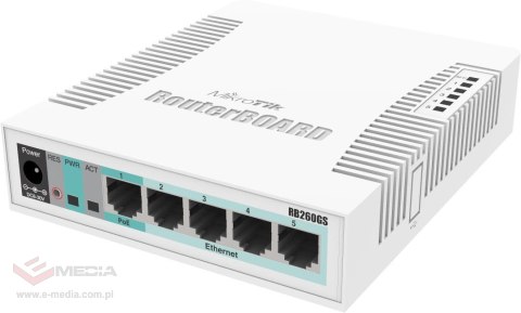 MIKROTIK ROUTERBOARD CSS106-5G-1S (RB260GS)