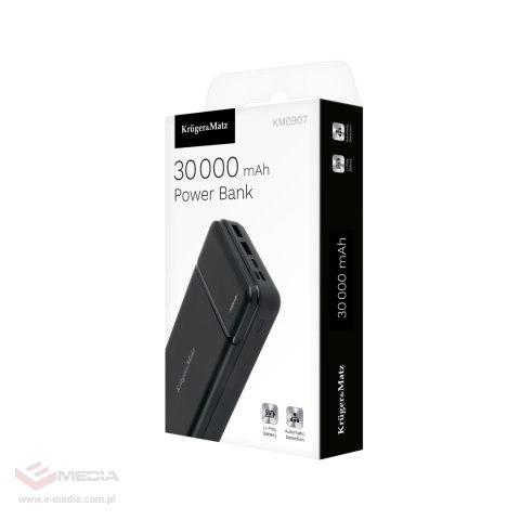 POWER BANK Kruger&Matz 30000 mAh Li-pol