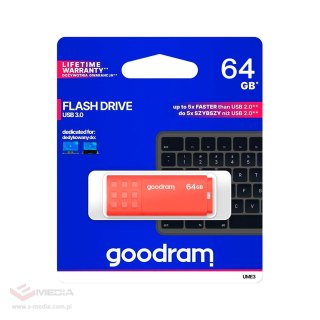 Pendrive Goodram USB 3.2 64GB pomarańczowy