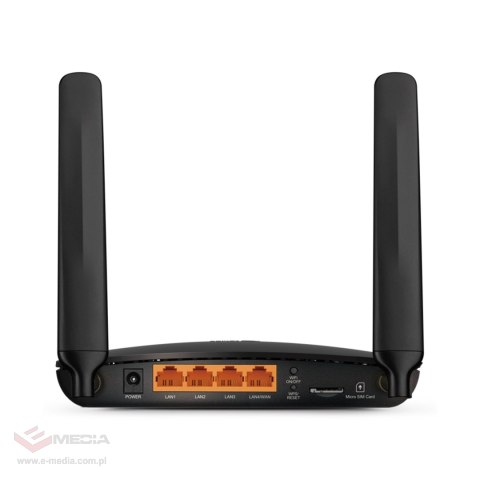 TP-LINK Dwupasmowy, bezprzewodowy router 4G LTE, AC1200 TL-Archer MR400