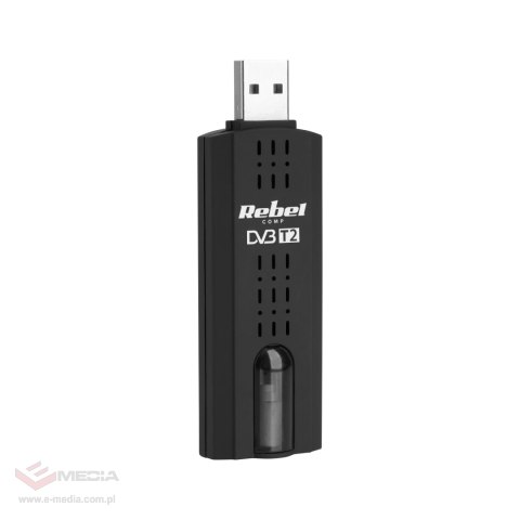 Tuner cyfrowy USB DVB-T2 H.265 HEVC REBEL