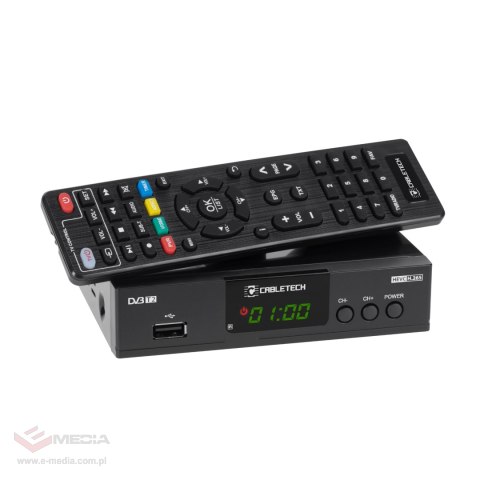 Tuner DVB-T2 H.265 HEVC Cabletech