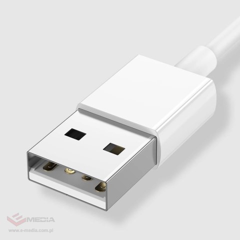 Baseus Superior 3w1 kabel USB - Lightning / USB Typ C / micro USB 3,5 A 1,5 m niebieski (CAMLTYS-03)