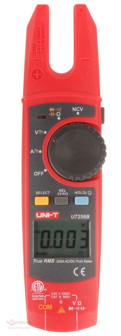 MIERNIK CĘGOWY (OTWARTE CĘGI) UT-256B UNI-T