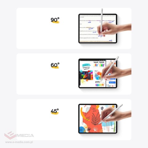 Aktywny rysik stylus do iPad Baseus Smooth Writing 2 SXBC060202 - biały