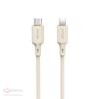 Kabel Dudao L7SCL USB-C - Lightning 30W 2m - beżowy