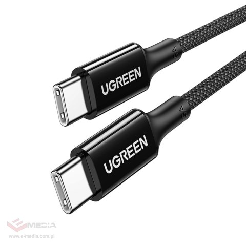 Kabel Ugreen US557 USB-C / USB-C PD 100W 1.5m - czarny