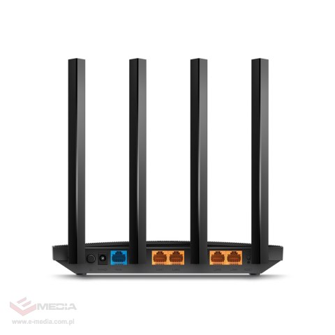 TP-LINK Dwupasmowy router bezprzewodowy AC1200 C6U, 300/867Ms/s, USB