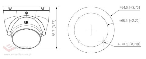 Kamera IP EZ-IP EZI-T140-F2 Opakowanie zbiorcze 10szt.