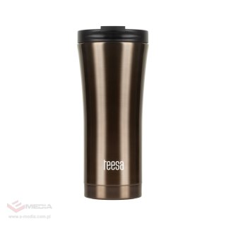 Kubek termiczny TEESA 500ml dark brown