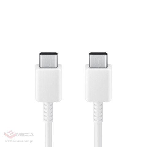 Samsung kabel USB-C - USB-C 3A 480Mb/s 1.8m biały (EP-DX310JWEGEU)