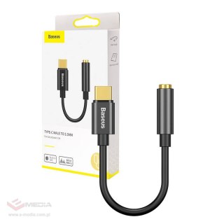 Adapter audio Baseus L54 USB-C + mini jack 3,5mm (czarny)