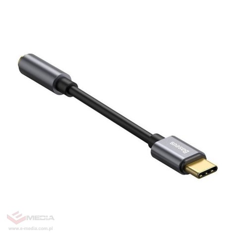 Adapter audio Baseus L54 USB-C + mini jack 3,5mm (szary)