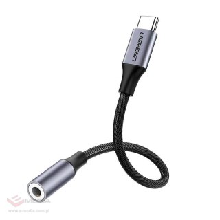 Adapter audio UGREEN 	AV142 USB-C do mini jack 3,5mm