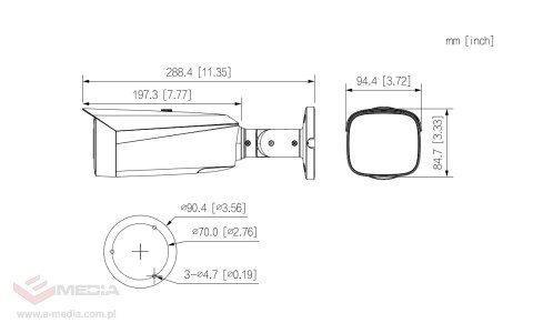 Kamera IP Dahua IPC-HFW3849T1-ZAS-PV-27135