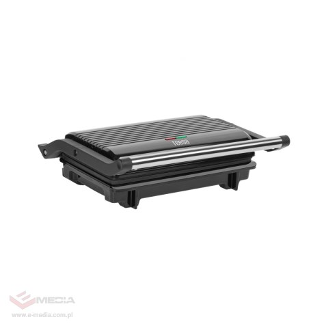 Panini grill TEESA, toster, opiekacz, 1000W, 3 pozycje