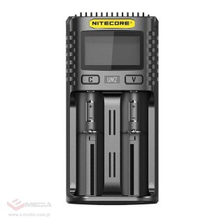 Ładowarka do akumulatorów Nitecore UM2, USB